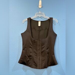 Em Shapewear Black Faja Body Shaping Corset Top Women Size XL